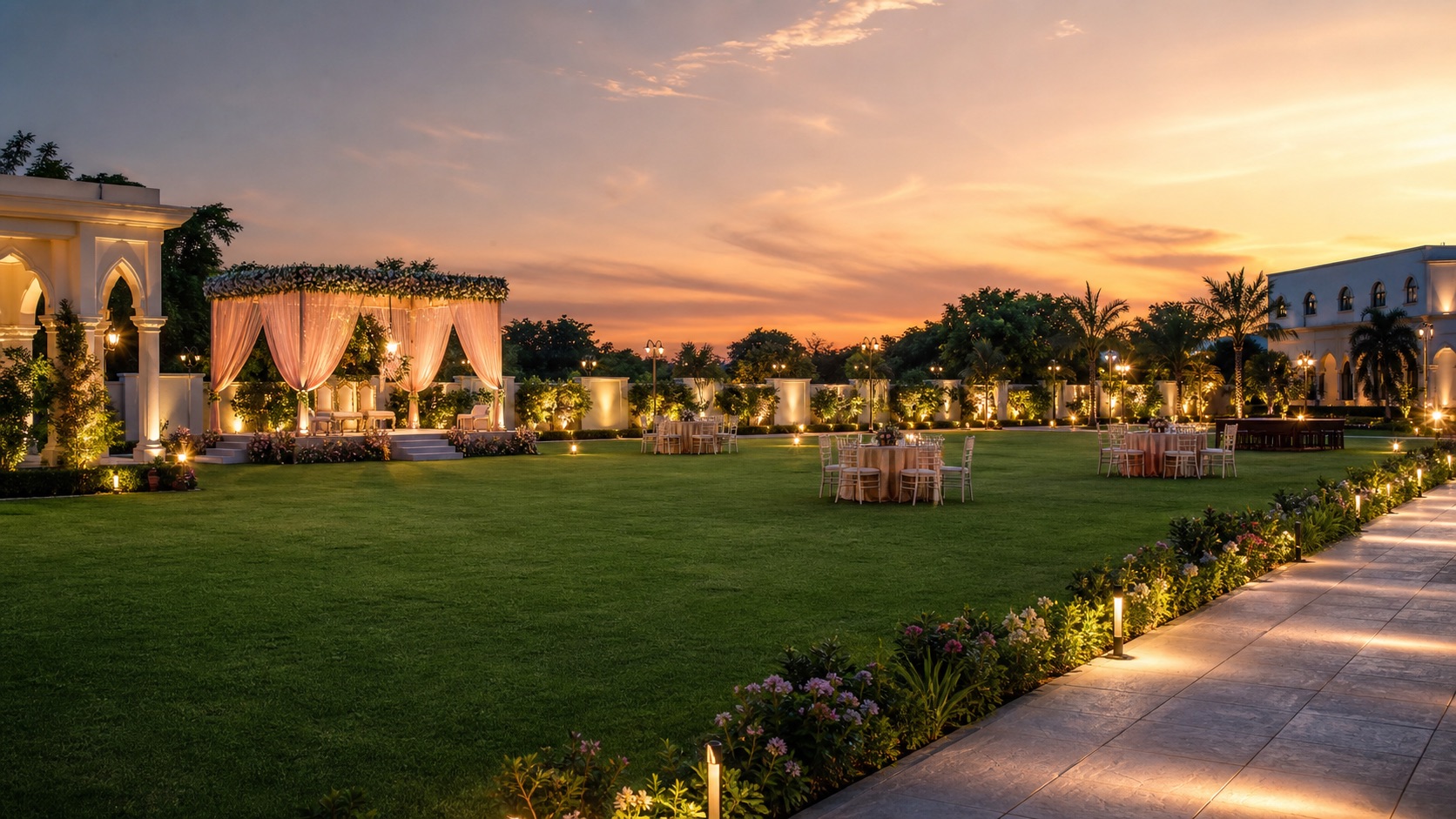 Marriage Garden at The Heritage Resort, Bhopal