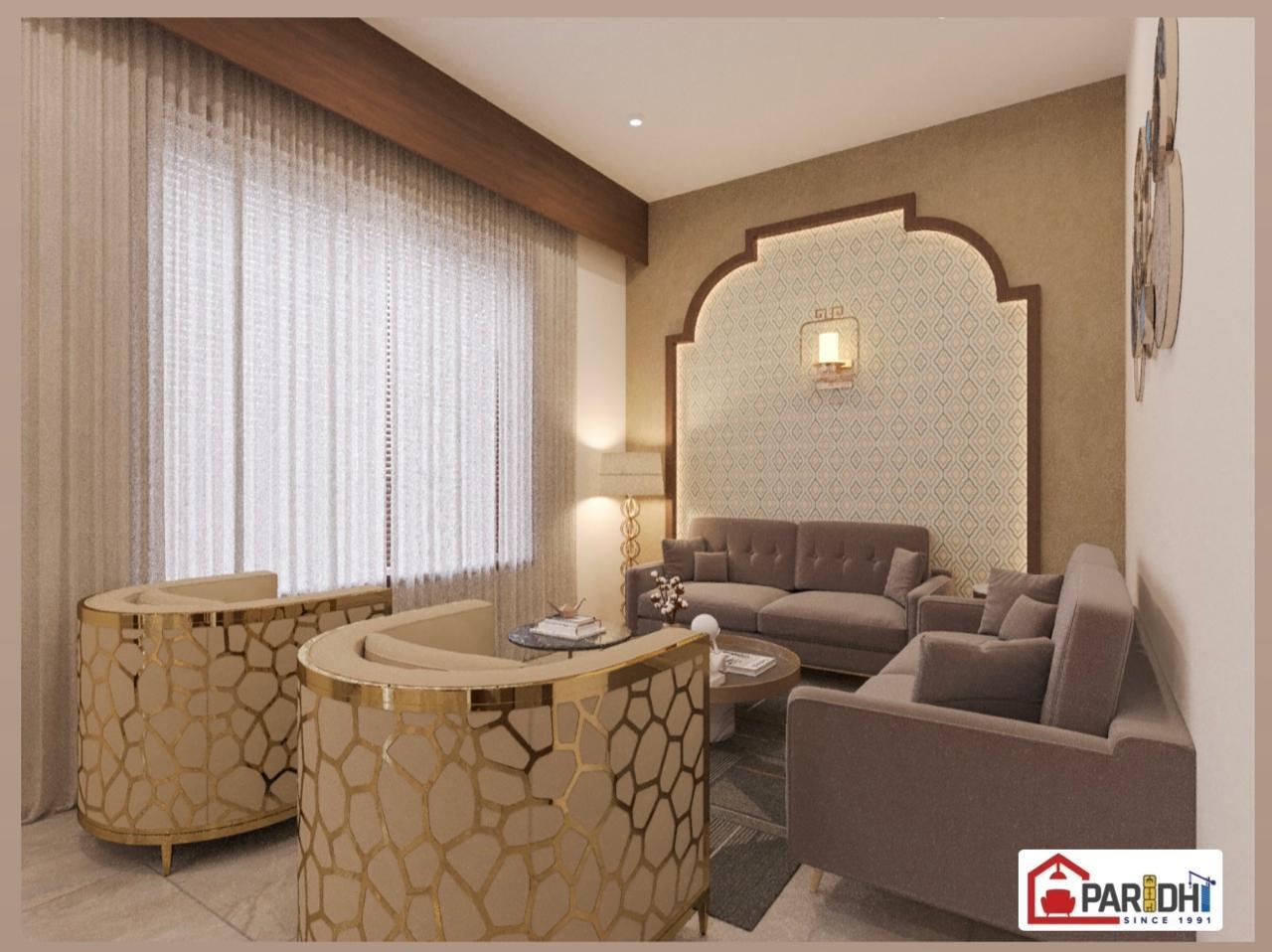 Waiting lounge at The Heritage Resort, Bhopal
